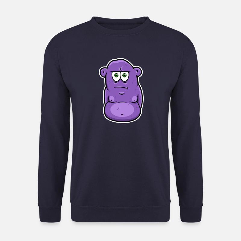 Ernstes Monster - Unisex Pullover - Navy