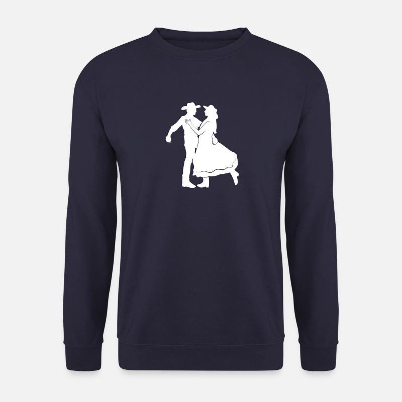 Dancing Cowboy - Unisex Sweatshirt - navy
