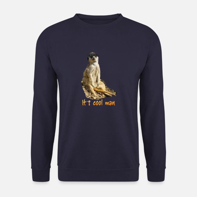 It´s cool man - Unisex Pullover - Navy