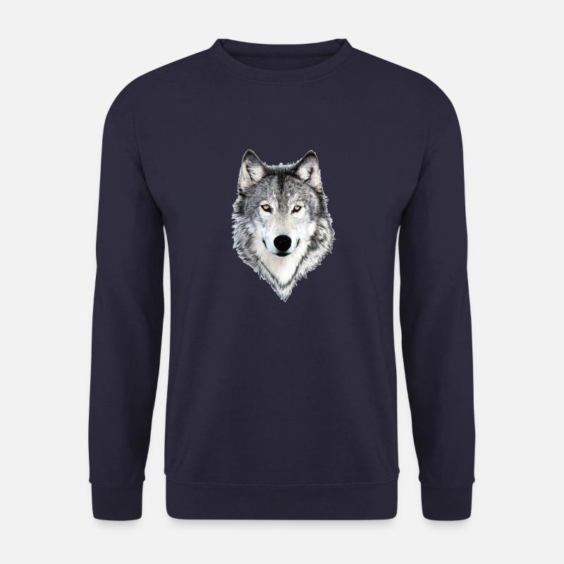 wolf wolf - Unisex Sweatshirt - navy