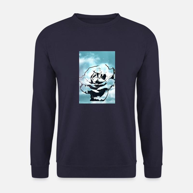 Blue Sky Blume - Unisex Pullover - Navy