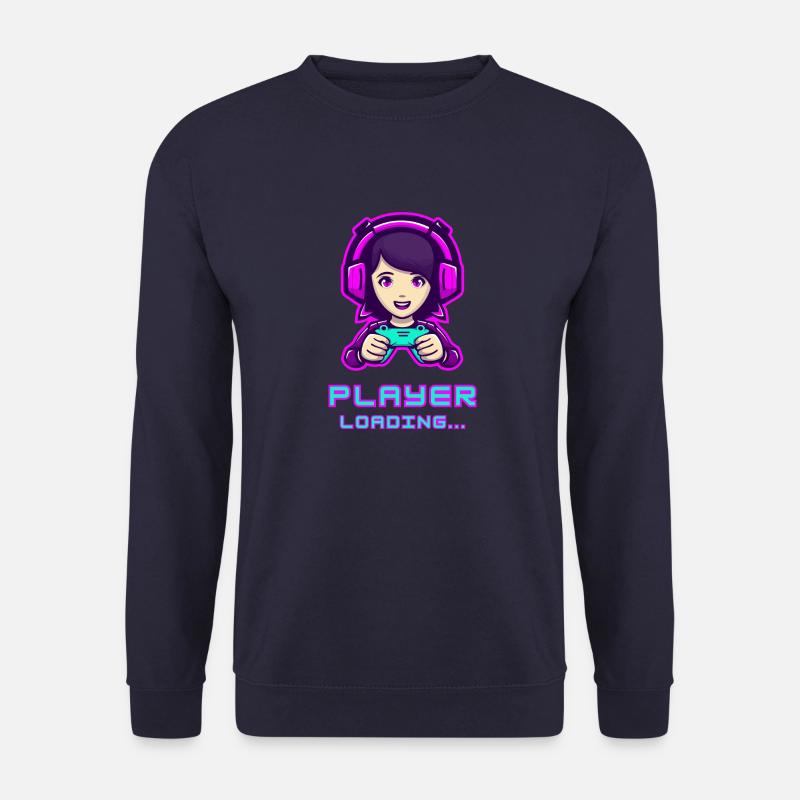 Cartoon Player - Loading - Unisex Sweatshirt - navy