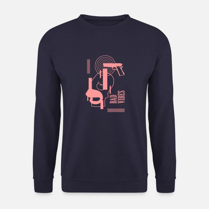 Bad Vibes - Unisex Sweatshirt - navy