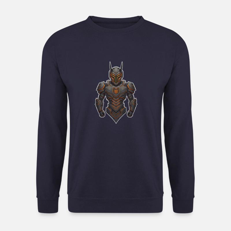 Tech-Krieger-Charakter - Unisex Pullover - Navy