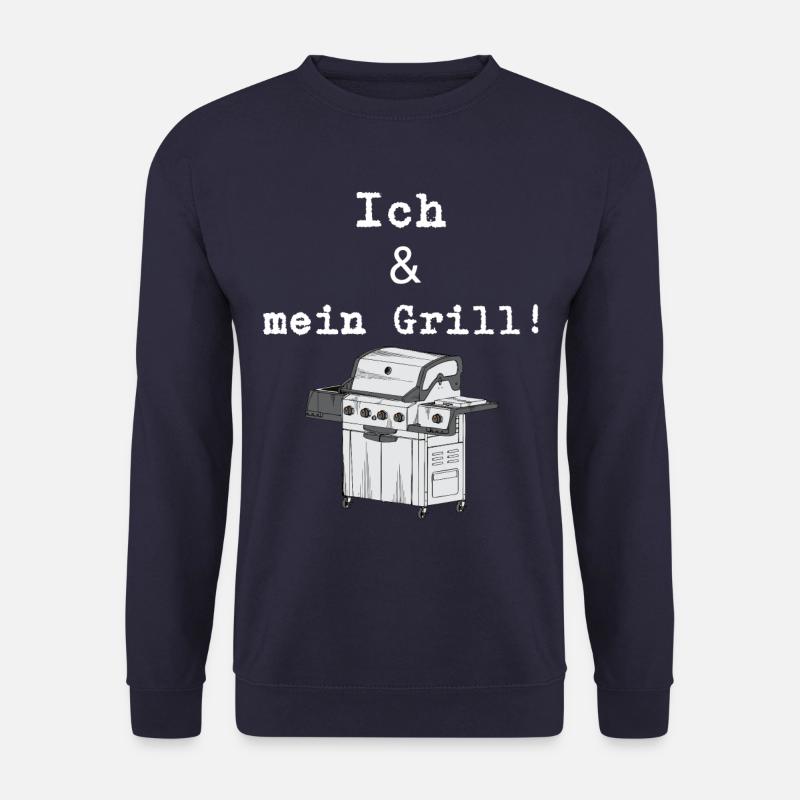 Ich & mein Grill - Unisex Pullover - Navy
