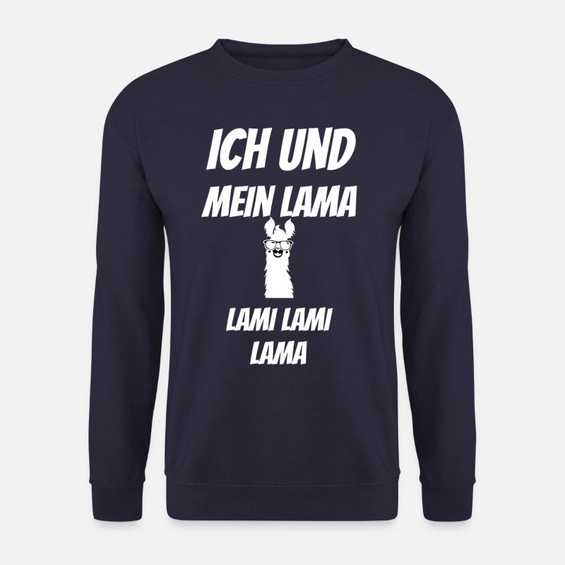 Me and my Lama - Unisex Sweatshirt - navy