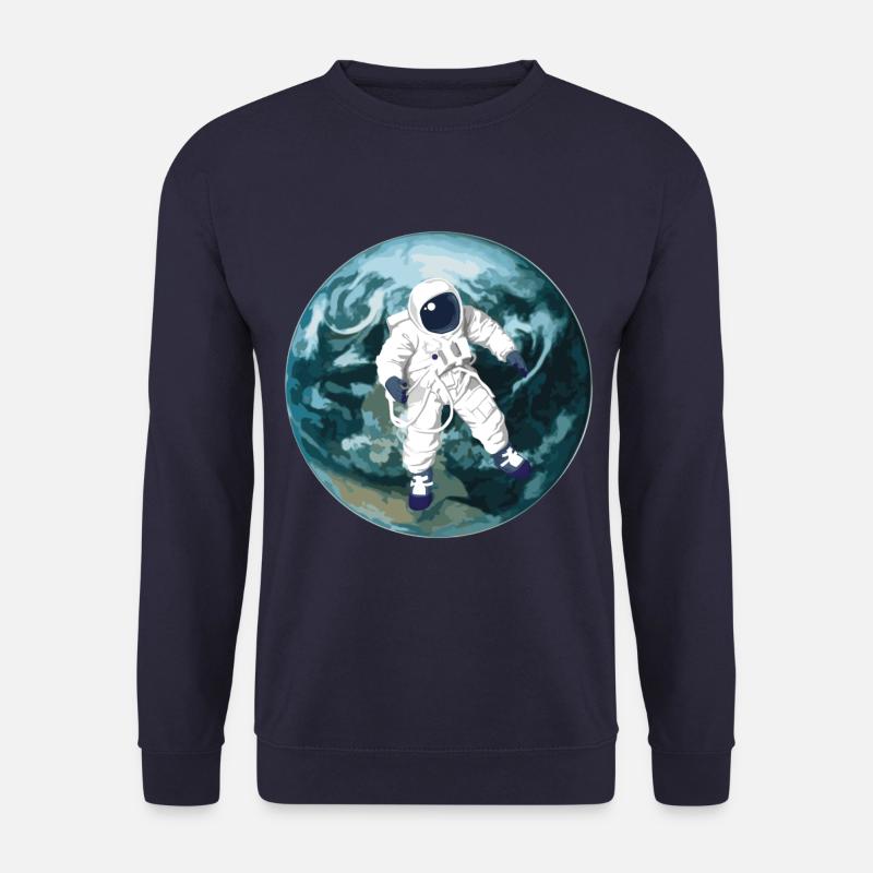 Astronaut Before Earth | Space universe space travel - Unisex Sweatshirt - navy