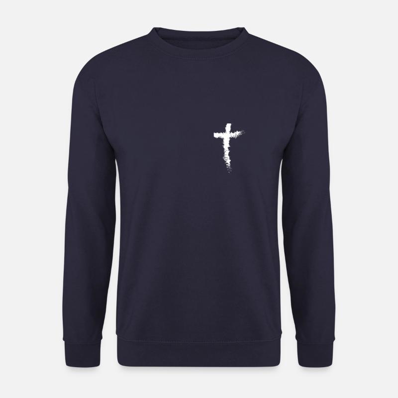 Weisses Kreuz - Unisex Pullover - Navy