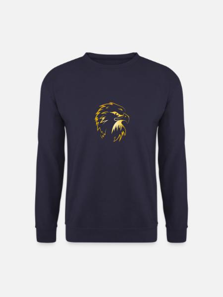 Eagle Golden Eagle Osprey eagle bird of prey - Unisex Sweatshirt - navy