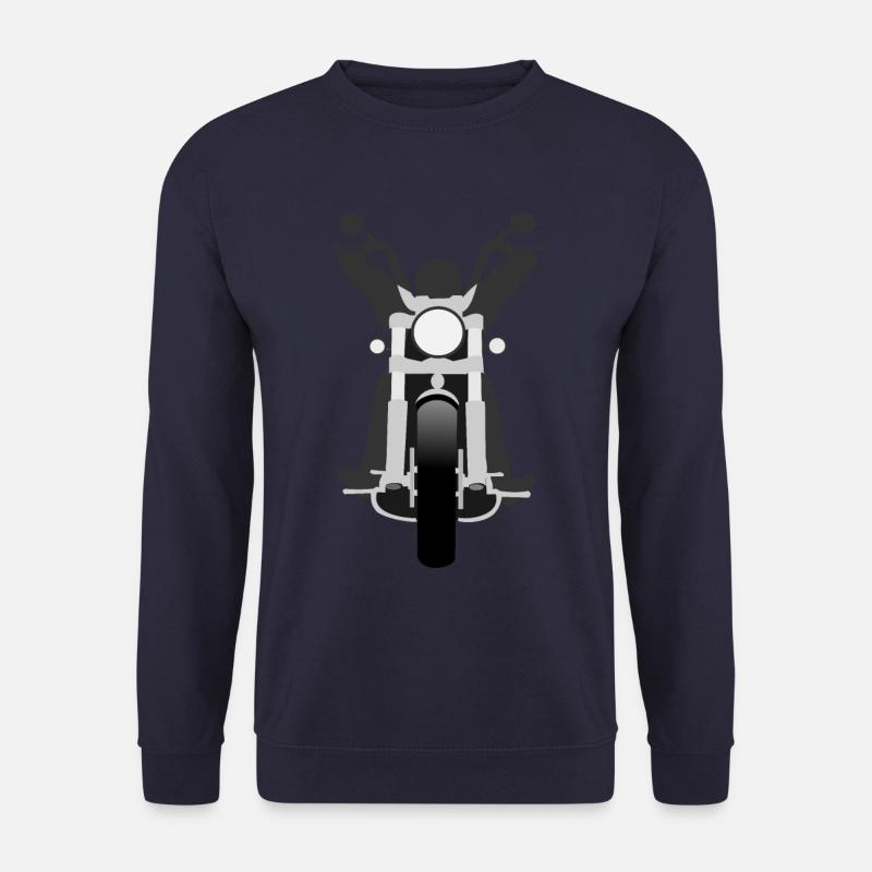 Chopper motorcycle gift - Unisex Sweatshirt - navy