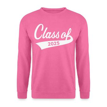 Classe de 2025 (Classe de diplôme) - Sweat-shirt Unisexe - rose - Devant