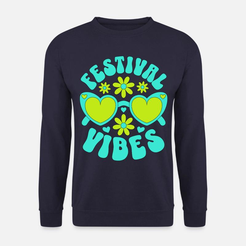 Festival Vibes - Unisex Pullover - Navy
