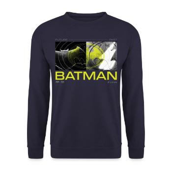 The Flash Et Batman Futur Et Passé - Sweat-shirt Unisexe - marine - Devant - Alina (178cm) & Michal (187cm)