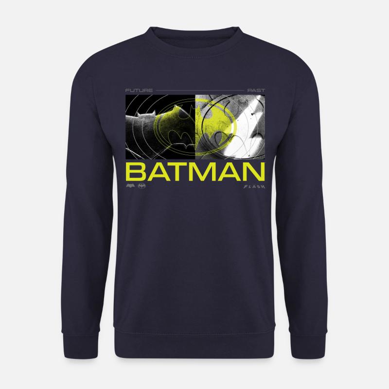 The Flash Und Batman Zukunft Und Vergangenheit - Unisex Pullover - Navy