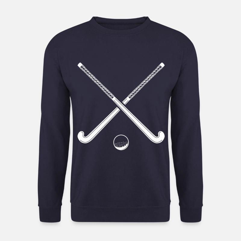 Icône de bâton de hockey sur gazon - Sweat-shirt Unisexe - marine