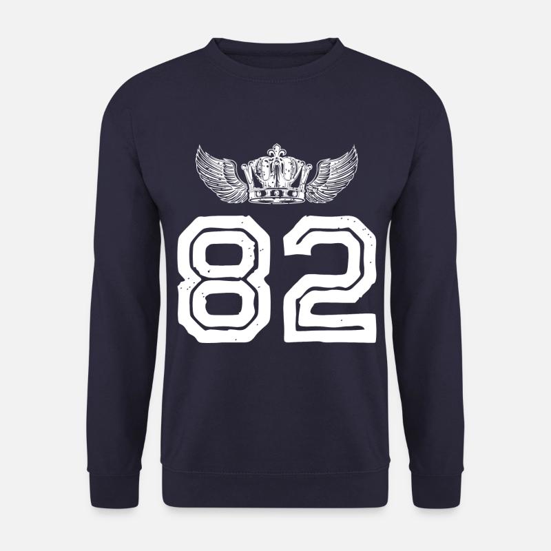 82 Couronne numérique - Sweat-shirt Unisexe - marine