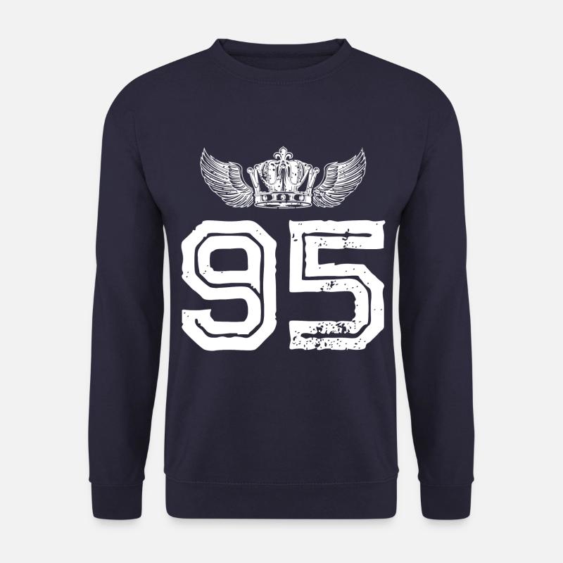 95 Couronne numérique - Sweat-shirt Unisexe - marine