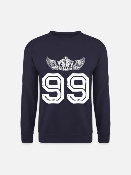 99 Number crown - Unisex Sweatshirt - navy