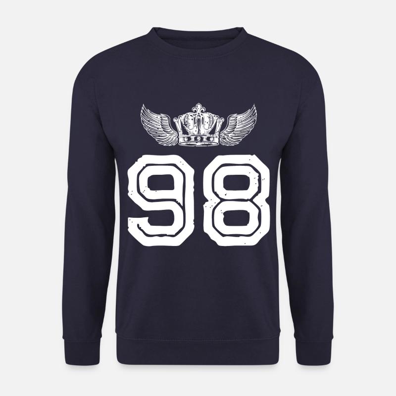98 Couronne numérique - Sweat-shirt Unisexe - marine