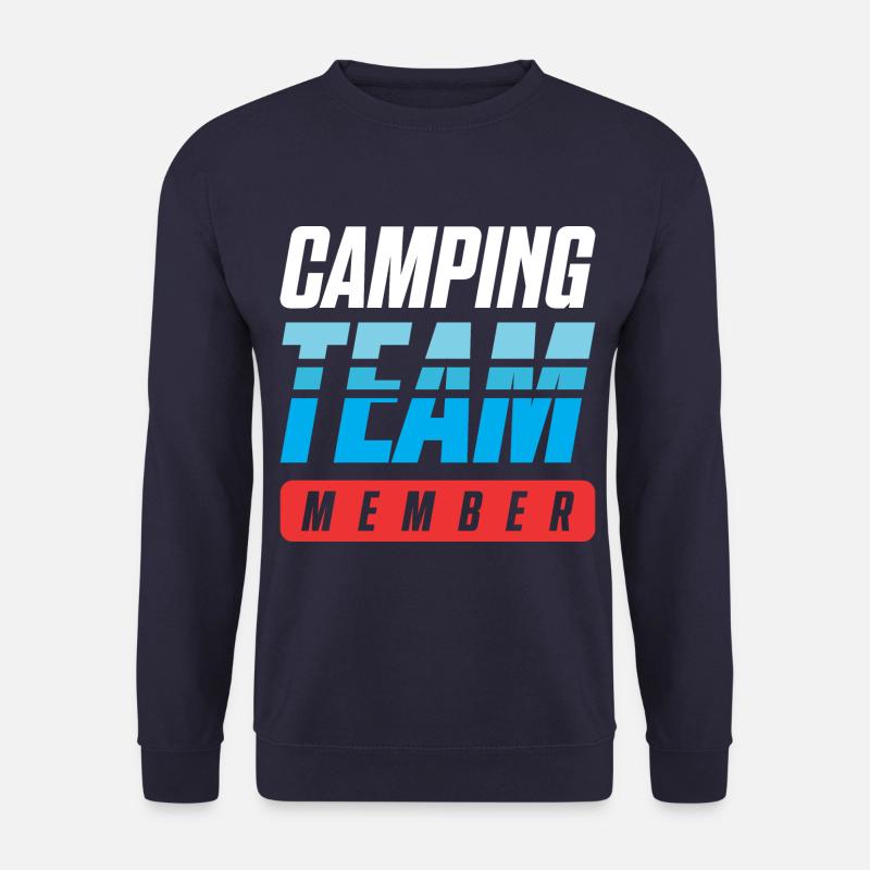 Camping Team - Unisex Pullover - Navy