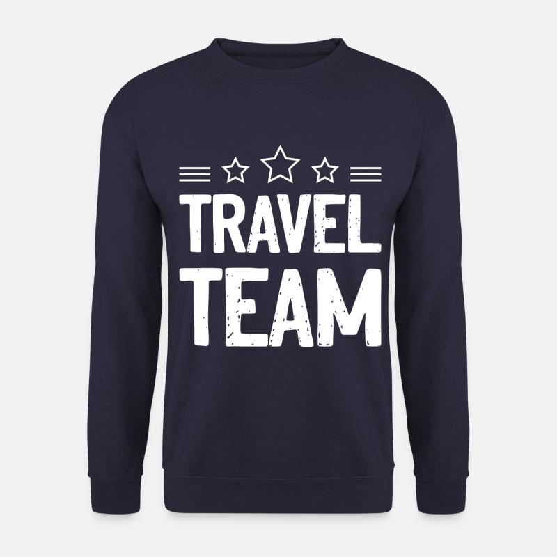 Rejse Team Rejse Rejser - Unisex sweater - marineblå