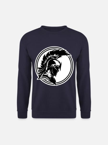 Warrior Sparta Helmet Spartan - Unisex Sweatshirt - navy