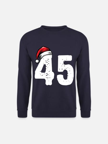 45 Number Christmas - Unisex Sweatshirt - navy