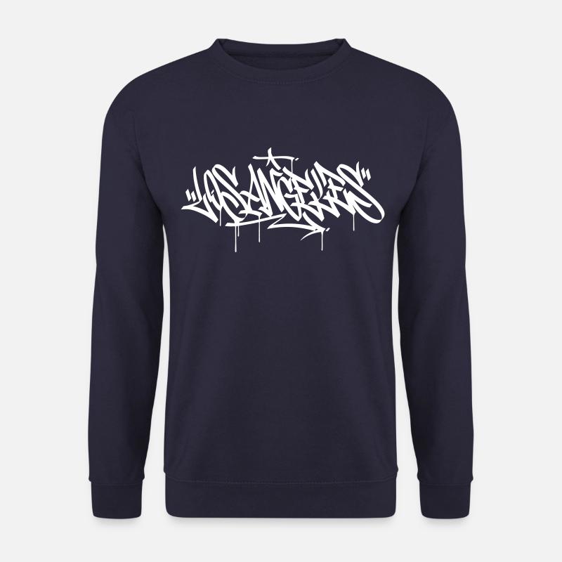 Los Angeles Graffiti - Unisex Pullover - Navy