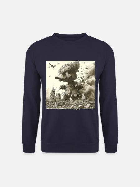 Duckling Invasion - Unisex Sweatshirt - navy