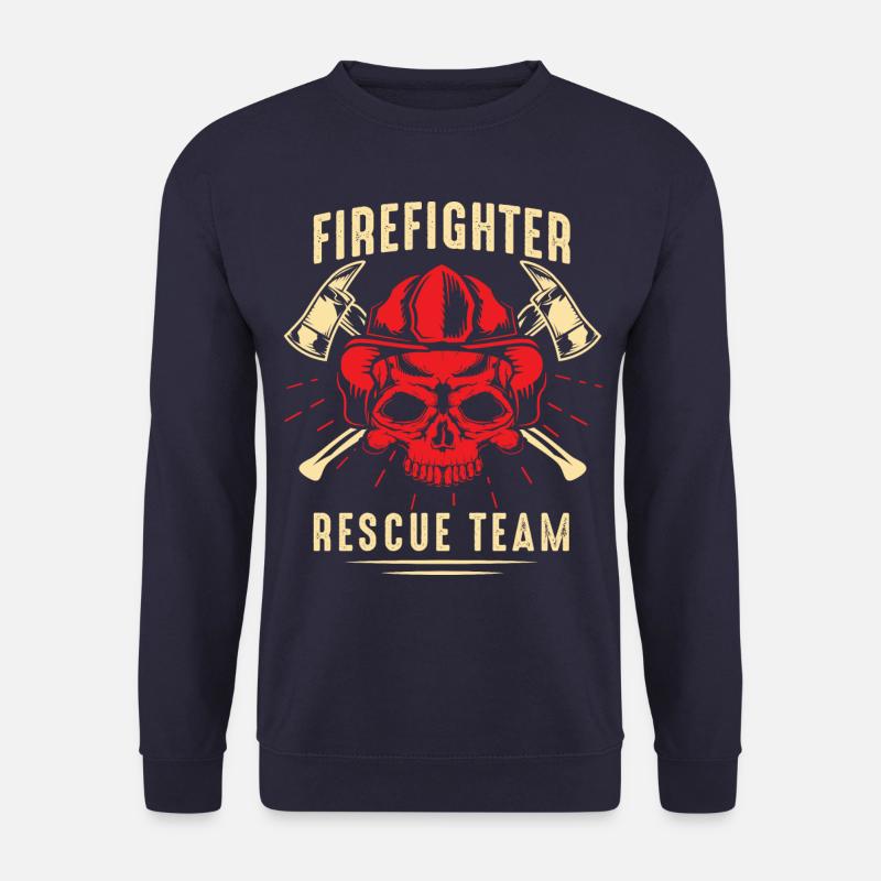Feuerwehrmann Rettungs Team - Unisex Pullover - Navy