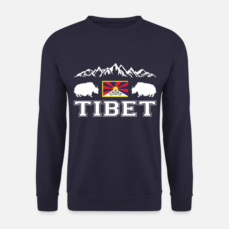 Tibet - Unisex Pullover - Navy