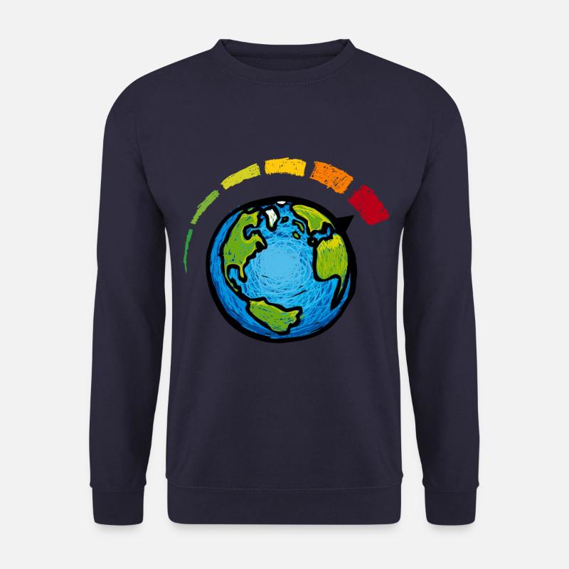 Climate Emergency - Unisex Sweatshirt - navy