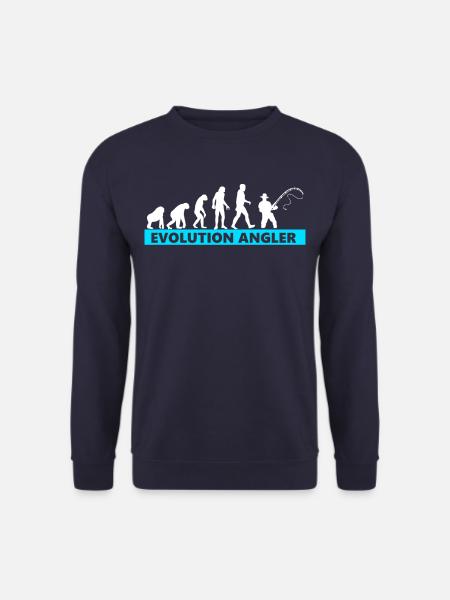 Pêche Evolution pêcheurs - Sweat-shirt Unisexe - marine