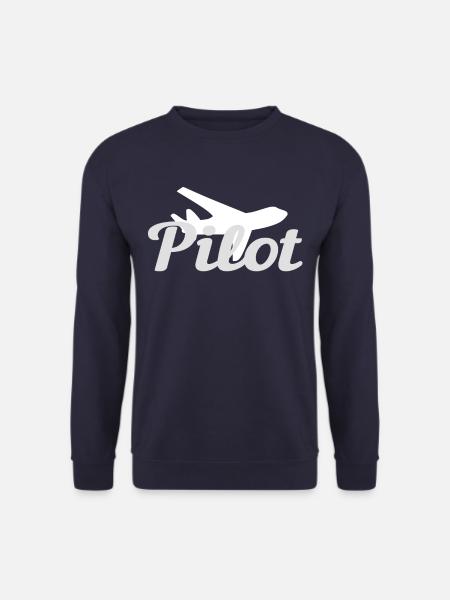 Pilot pilots - Unisex Sweatshirt - navy