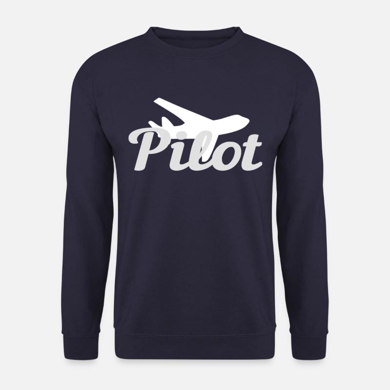 Pilot pilots - Unisex Sweatshirt - navy