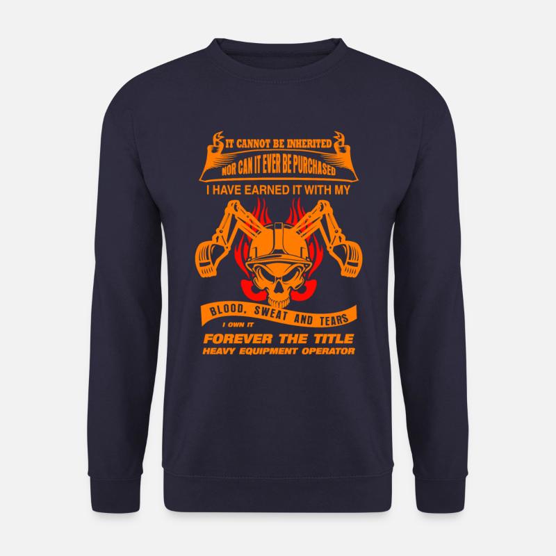 Bagger Baggerfahrer - Unisex Pullover - Navy