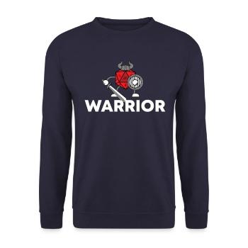 Combattre les dés jeu jeux - Sweat-shirt Unisexe - marine - Devant - Alina (178cm) & Michal (187cm)