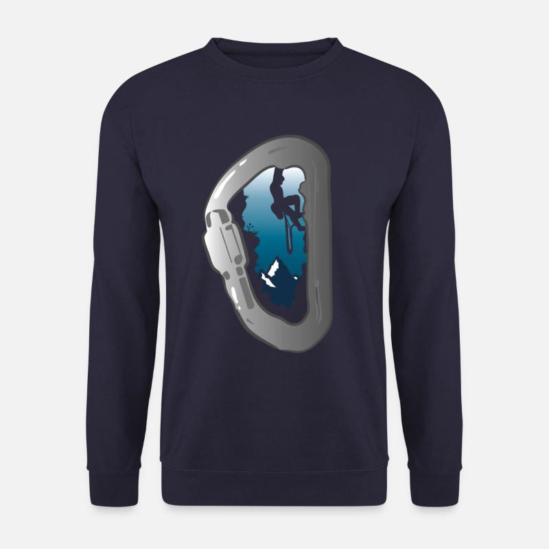 Klettern Berge Kletterer - Unisex Pullover - Navy