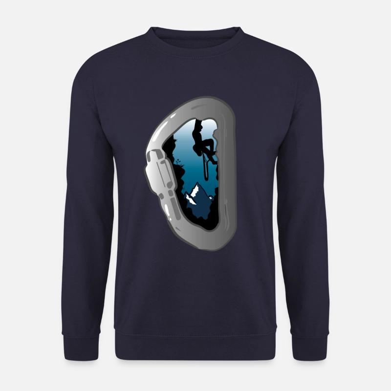 Climbing carbine - Unisex Sweatshirt - navy