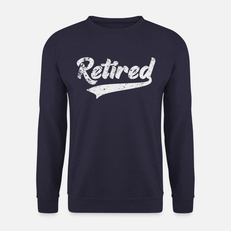 Retired Rente - Unisex Pullover - Navy