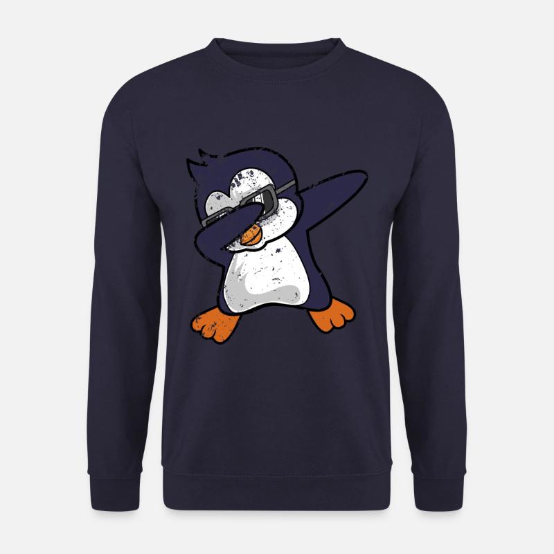 Penguin Dab Dabbing - Unisex Sweatshirt - navy