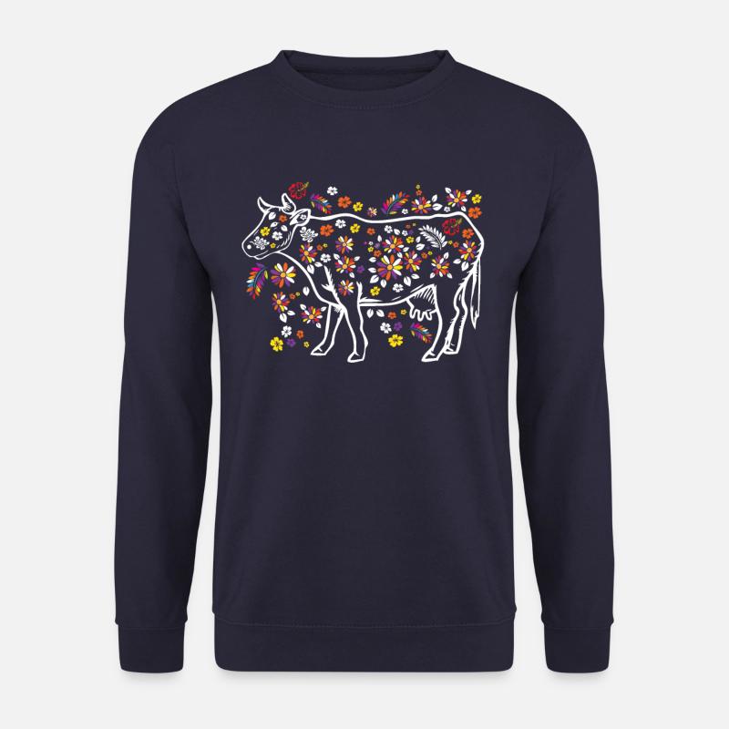 Cows Farmer Gift - Unisex Sweatshirt - navy