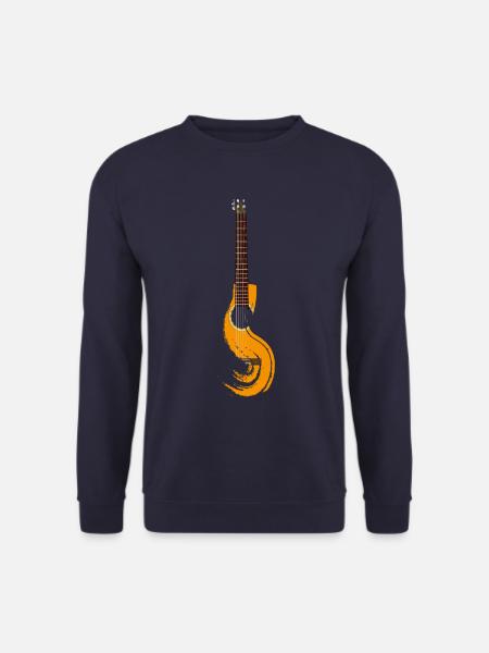 guitar - Unisex Sweatshirt - navy