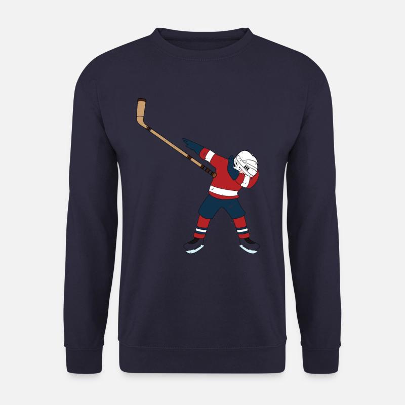 Hockeyspieler Hockey Dabbing Dab - Unisex Pullover - Navy