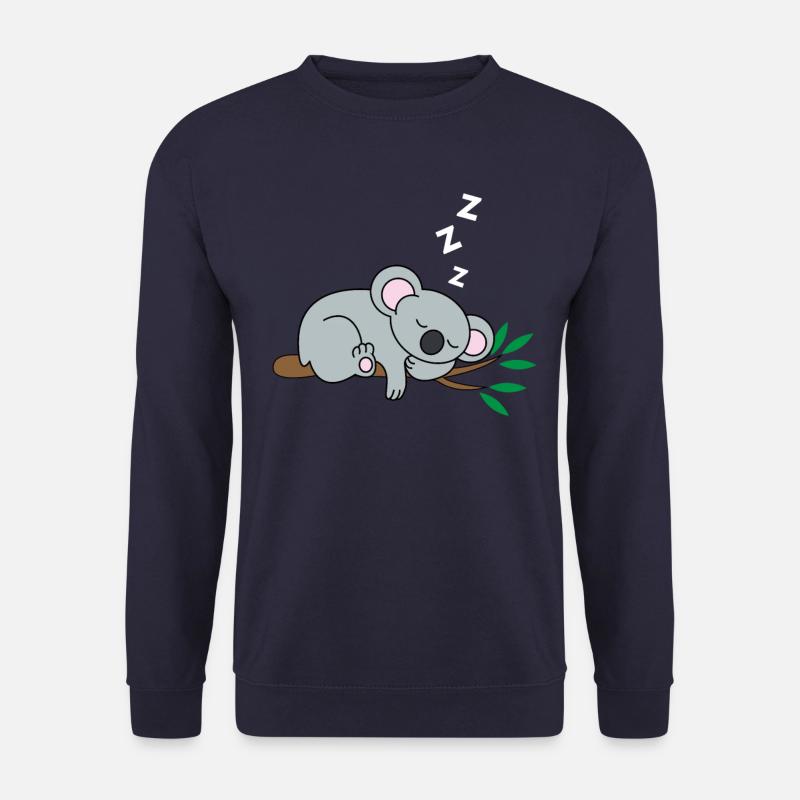 Koala Dormant Ours Koala - Sweat-shirt Unisexe - marine