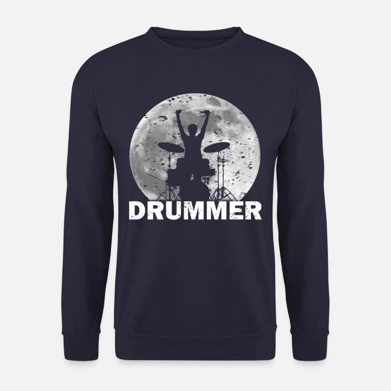 Drummer drums - Unisex Sweatshirt - navy
