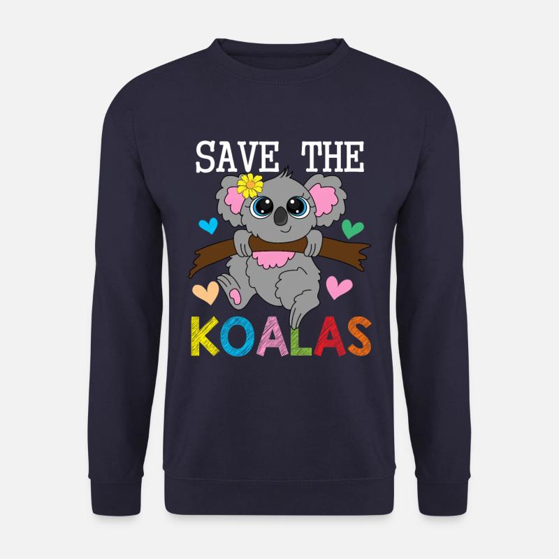 Rette die Koala Bären Koalas - Unisex Pullover - Navy