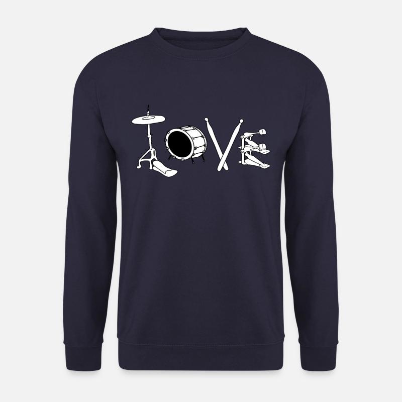 Drums Dear drummer - Unisex Sweatshirt - navy