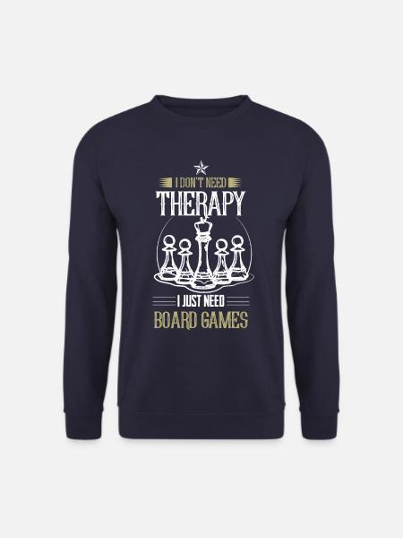 Board games games chess - Unisex Sweatshirt - navy