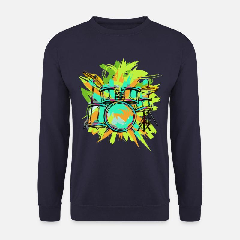 Drums drummer - Unisex Sweatshirt - navy